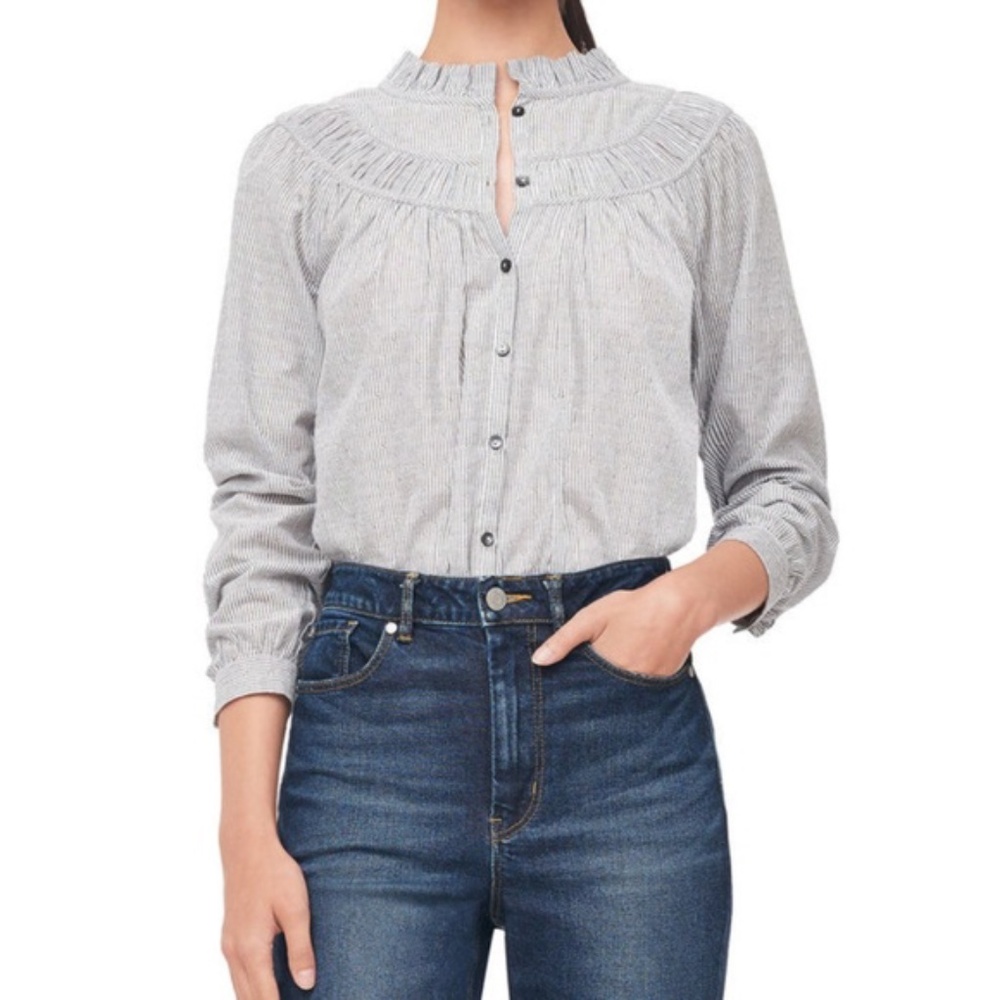 La Vie Rebecca Taylor Striped Top